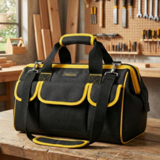 툴즈온 대용량 공구가방 휴대용 다용도 공구함 툴백 툴가방, 1개