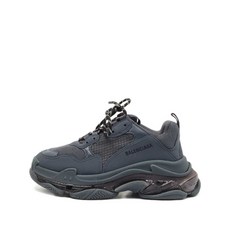 발렌시아가 중고 트리플 S 투명 솔 스니커즈