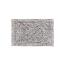 (OKA) 36cm 55cm 오카 건도 양호 리카 목욕 매트 약 × 그레이 (흡수 속건 씻을, 1