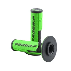 7/8인치 22 24mm 오토바이 그립 핸들바 KTM 야마하 유니버설 핏 바이크 모토크로스 고무 젤 6가지 색상, 01 green