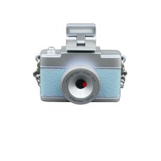 3COINS 復古迷你玩具相機 經典款 照片&影片, 粉蓝色, 1個