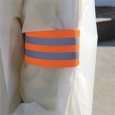 야간안전띠 야광암밴드 형광반사스트랩 팔완장 다리 공사작업, 1