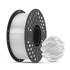 CaiLab PETG 3D 프린터 필라멘트 1.75mm 1kg 고인성 친환경 소재 | 뱀부랩 3D 프린터(P1S P2S A1등) 호환, 투명, PETG 1KG