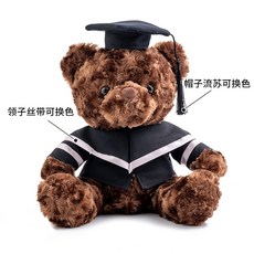 피규어 인형 학사복 졸업복 박사학위복 망토 유니폼 학사가운 졸사 졸업, 스몰 18cm 부정제(무엇도 인카급발), 커피곰 학사복 팬밴드(사진), 1개