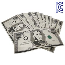 [KC인증] JL매직 수업용지폐(100장)Fake Money 어린이 경제 교육 마술수업도구, 1세트