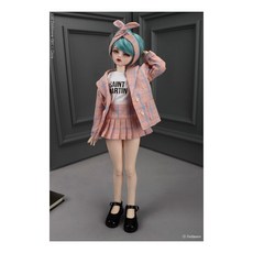 돌모아 구체관절인형 (7~8) Multi Band ; Hair + Waist (Ch Pink)[F3-3-6], Ch Pink, 1개