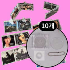 릴렛티 미니 CD 키링 nfc 스티커 케이스 앨범 제작 굿즈 키홀더