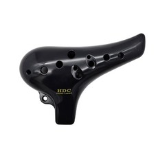 HDC영창 프리미엄 블랙 에디션 알토(Alto C Key) 오카리나 친환경 패브릭 케이스, 1개, YO-150