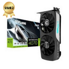 ZOTAC 索泰 電競GeForce RTX 4070 TWIN EDGE OC D6X 12GB ZT-D40700H-10M