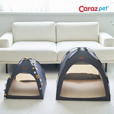 카라즈펫 반려동물 펫텐트 숨숨집 강아지 텐트, 다크그레이, 1개