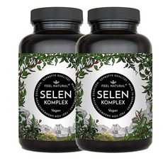 독일 필네추럴 Feel Natural Selenium 셀레늄 200mcg, 2개, 365정