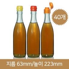 유리병 청참기름350ml, 1개