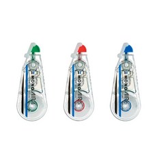 톰보우 모노 에어 수정테이프, 2개, CT-CA5투명레드