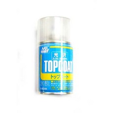 Mr 하비 탑코트 유광 B501 - 군제 마감재 마감제 코팅, 1개