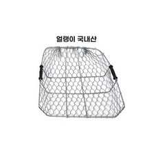얼랭이 (국내산) 철제 삼태기 어랭이 자갈소쿠리 소쿠리 흙지게 농사소쿠리, 얼랭이 (국내산) / 철제 삼태기 어랭이 자갈소쿠리 소, 1개