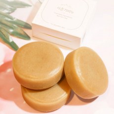 수제 천연 비누 어성초 와송 진주 유황 모낭 세안 비누 사춘기 모공 피부 관리, 5개입, 100g