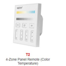 밀라이트 B0 B1 B2 B3 B4 B8 4존 8존 2.4GHz 무선 와이파이 터치 패널 디머/RGBW/RGB CCT LED 스마트 리모컨, [08] B8