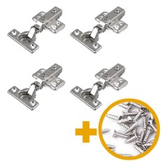 90도 댐핑 유압 욕실 미니 경첩 아웃도어, 4개