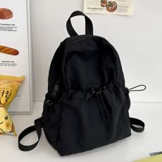 루아벨 기저귀가방 데일리 백팩 초경량 방수, 1개, 블랙