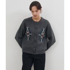 (MD PICK) 몽돌 MONGDOL 코위찬 버튼 가디건 차콜 MDCD028CHARCOAL 101691