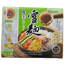 Rixuan 柚香和風低卡蒟蒻雪麵 (8入組), 1個, 分購2入價