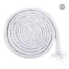 5mm 브레이드 코드 DIY 코튼 로프 태피스트리 드로스트링 바인딩 장식 트위스트 스레드 두꺼운 스트링 공예 신발 가방, 03