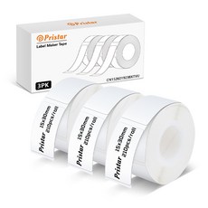 35PK life P15 라벨 스티커 15x30mm Q30 테이프 12x40mm 감열지 D30 Q30S PRT M11 P12 프린터와 호환 가능, 3PK White 15X50mm