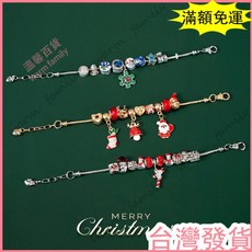 ‍ 聖誕裝飾 ‍ 聖誕節禮物鈴鐺老人手鍊ins小衆設計高顏值情侶學生閨蜜小飾品女