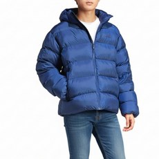 [정품] 아디다스 토널 후드 패딩 블루 따뜻한 남성 자켓 발수코팅