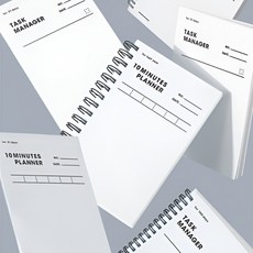 [모트모트] 텐미닛 플래너 100Days, 화이트(오리지널)