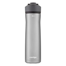 Contigo 오토씰 보냉 스테인리스 스틸 물병 710ml 뚜껑-리코리시 191137, Contigo 오토씰 보냉 스테인리스 스틸 물병 710, 감초