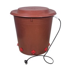 니플급수기 열선포함 겨울용급수기 닭물통, 1개, 70리터+열선