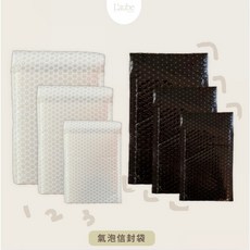 L'AUBE 氣泡袋 包裹袋 網拍包裝專用 防撕裂耐用, 1個, 白色11x11+封口4cm