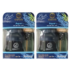불스원 프리미엄 그라스 차량용 디퓨저, 아쿠아향, 2개