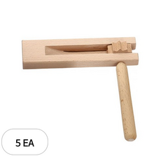캐스비 맑은소리 뉴대형라쳇 악기완구, 혼합색상, 5개