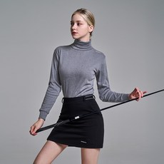 다운블로우 여성 스포츠 골프웨어 매직밴딩 자가드 스커트 DB 2512W