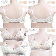 YC 수유속옷 수유브라임산부속옷노와이어 임산부속옷수유브라노와이어 면 노와이어 B컵 수유브라