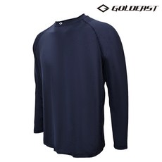 골드이스트 루즈핏 솔리드 긴팔 기능성 스포츠 언더레이어 상의