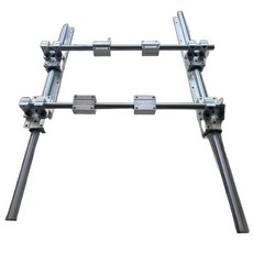 가이드 레일 지지대 슬리브 XY축 슬라이드 트랙 톱 목공 브래킷 보드 어댑터, 30X4000 (썸네일사진참조)