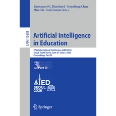 (英文圖書)Artificial Intelligence in Education: 27th International Conference Aied 2026 ... 平裝版, Springer, 英文