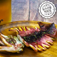 [명품 반건조 오징어] 건어물 맥주 안주 피데기 반찬, 1개, 중 (550g 내외) 5마리