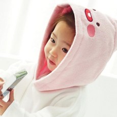 카카오 리틀프렌즈 아기 목욕 가운 어피치