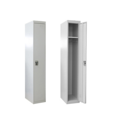 주식회사 와이디 1단 락커 캐비넷 옷장, 1단락커_그레이(YWD8009-GR)
