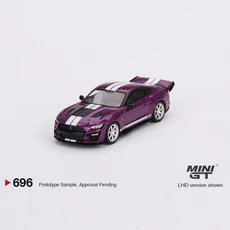 스팟 미니 GT 1:64 머스탱 쉘비 합금 스포츠카 모델 레드 성인 클래식 컬렉션 정적 디스플레이 선물 기념품, 02 D, 1개
