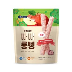 베베쿡 처음먹는 빼빼롱뻥 사과 30g