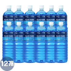 리스타 어센트 에탄올 사계절 전차종 호환 워셔액, 12개, 1.8L