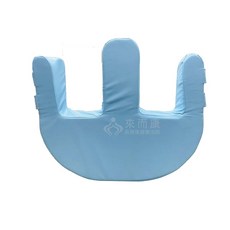 FulliCon 護立康 山型防水翻身枕 MS028 輔助翻身靠枕 抬腳枕, 藍色, 藍色