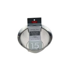 펄 금속 심플 스테인리스제 의류 체 15cm HW-7355