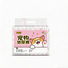 碧舒柔 寵物紙尿褲, 母狗款XS碼【建議1-2.5KG 】, 1個, 10個裝