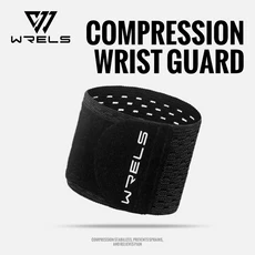 WRELS 손목 밴드 지원 슬리브 체육관 지원 손목 받침대 랩 통기성 탄성 압축 붕대 손 스포츠 팔찌, 06 1 pc black